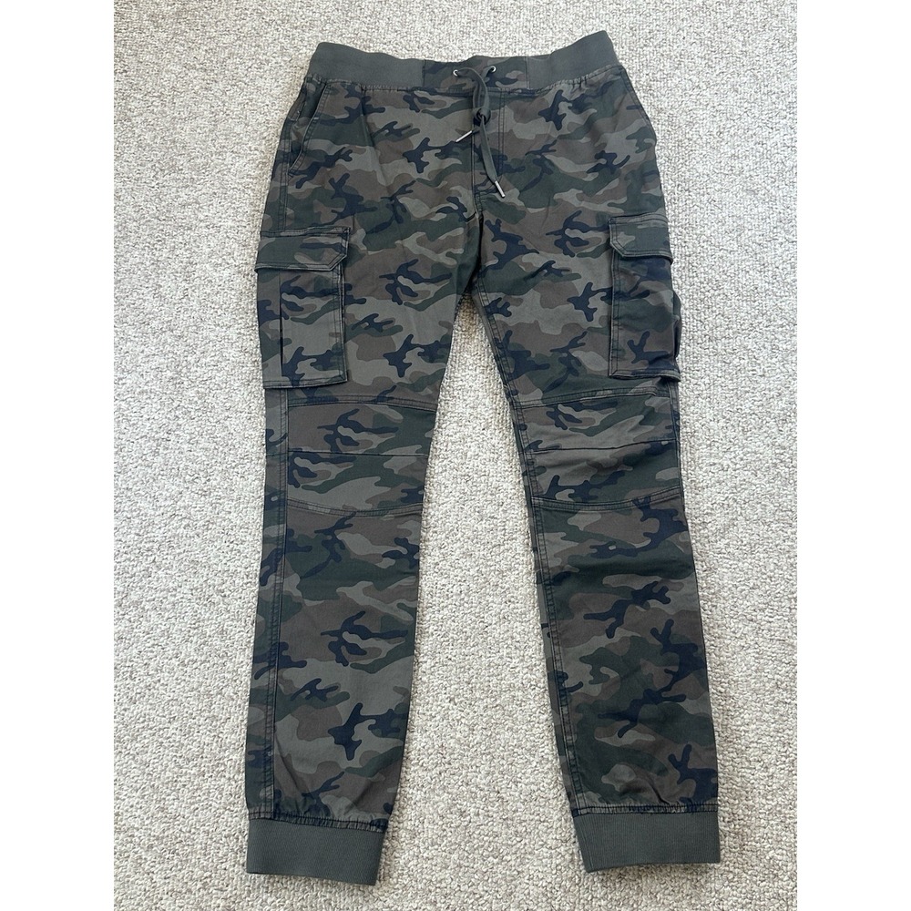 NWT Divided H&M Skinny Fit Cargo Pants Men's Size Medium(34x30) Camo Military